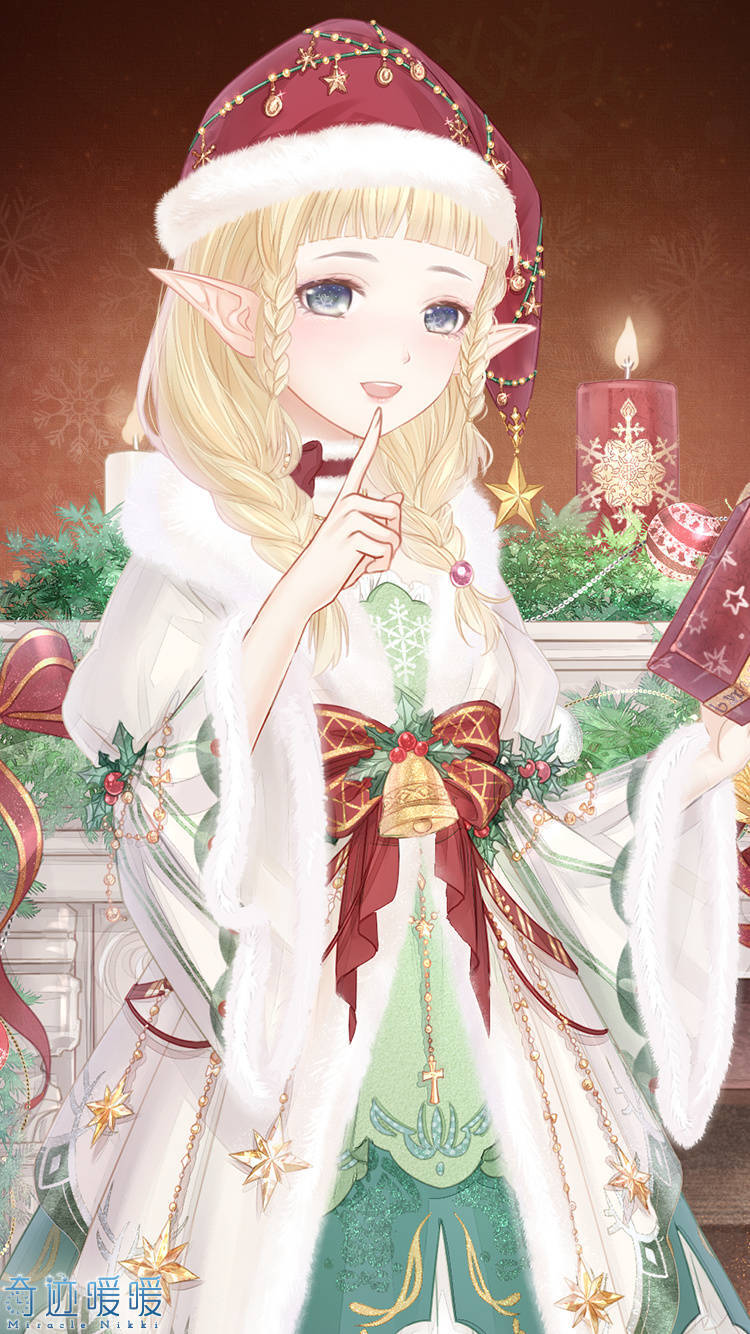 奇迹暖暖圣诞奇遇记圣诞节平安夜壁纸