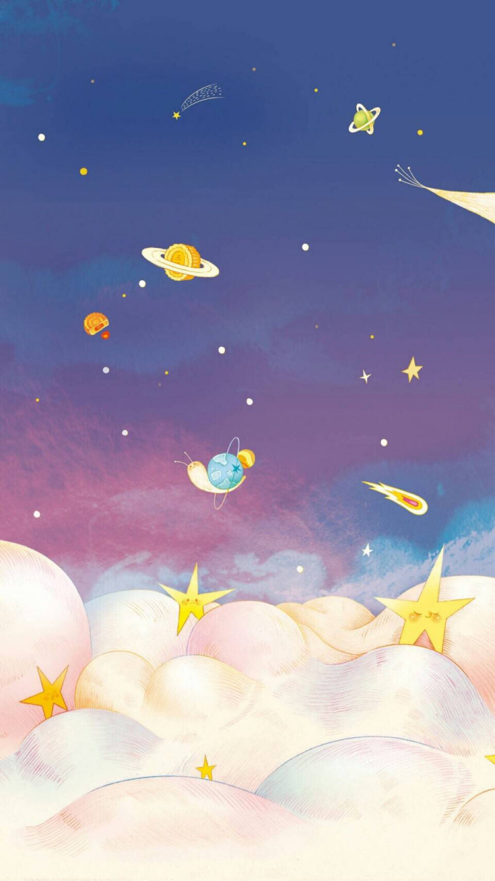 可爱星空壁纸