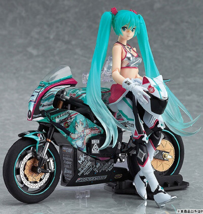 figma 233初音未来 MIKU 赛车初音 摩托 2013 EV MIRAI 手办