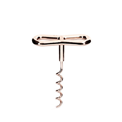 美国Kikkerland 简约复古铜色开瓶器CS16 COPPER CORKSCREW 现货