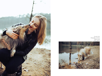 Eugenia said: "Fai is my soulmate."
photographer:me
model:Eugenia&Fai（dog）
make up:yoyo