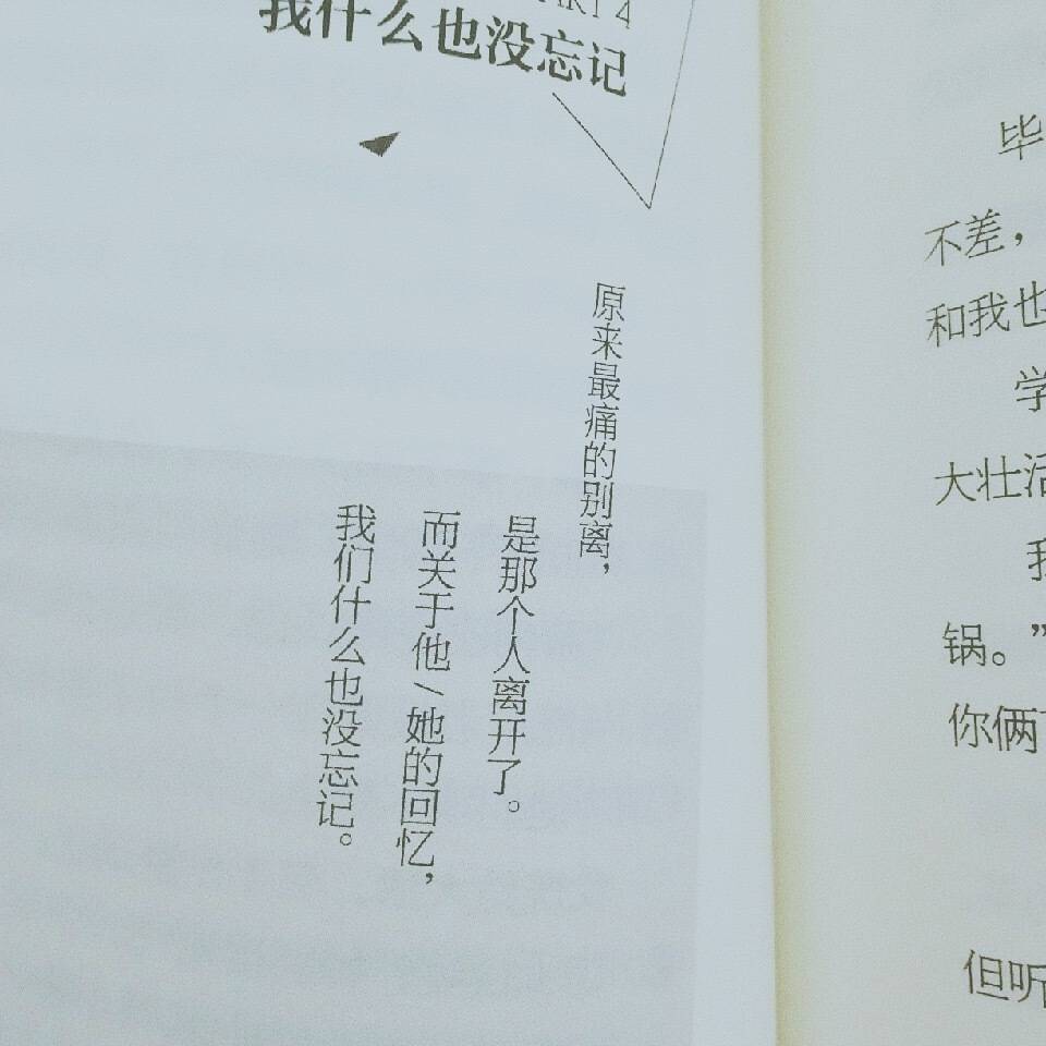 《惟有光阴不可轻》
“我花整幅青春寻你 你却是一去不复返的光阴”