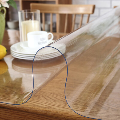 PVC桌布软质玻璃高透台布餐桌布防水防烫桌垫水晶板茶几垫水晶板