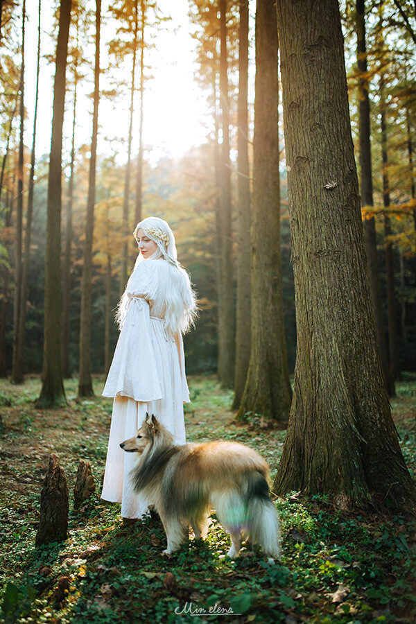 Laughter is poison to fear.
photographer:me
model:Eugenia&Fai（dog）
make up:yoyo