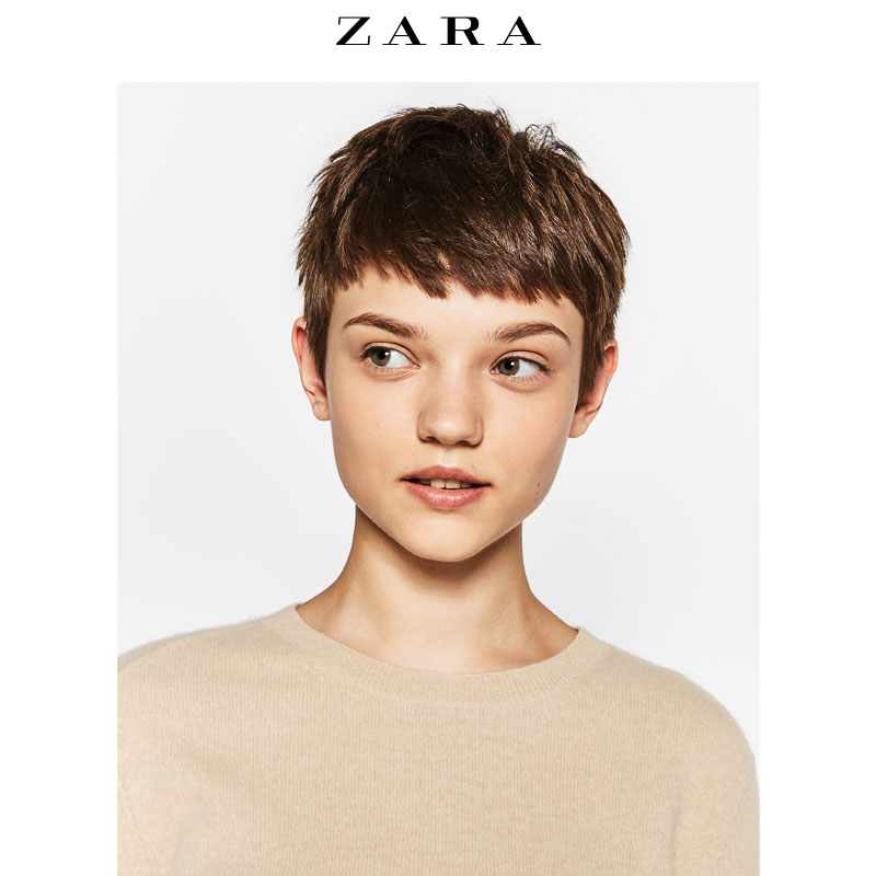 秋冬折扣 ZARA 女装 山羊绒针织衫 03887103710-tmall.com天猫