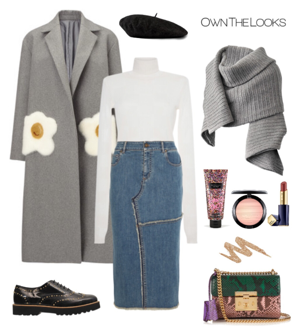 anya coat,msgm pullover,tom ford skirt,hogan br