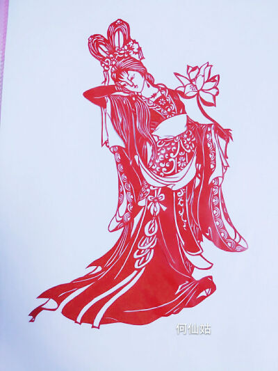 八仙系列之何仙姑完成