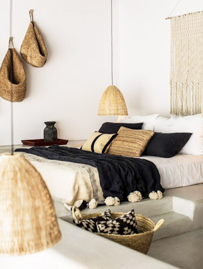 woven beachy home decor / sfgirlbybay