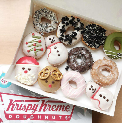 Krispy Kreme 圣诞限定系列 