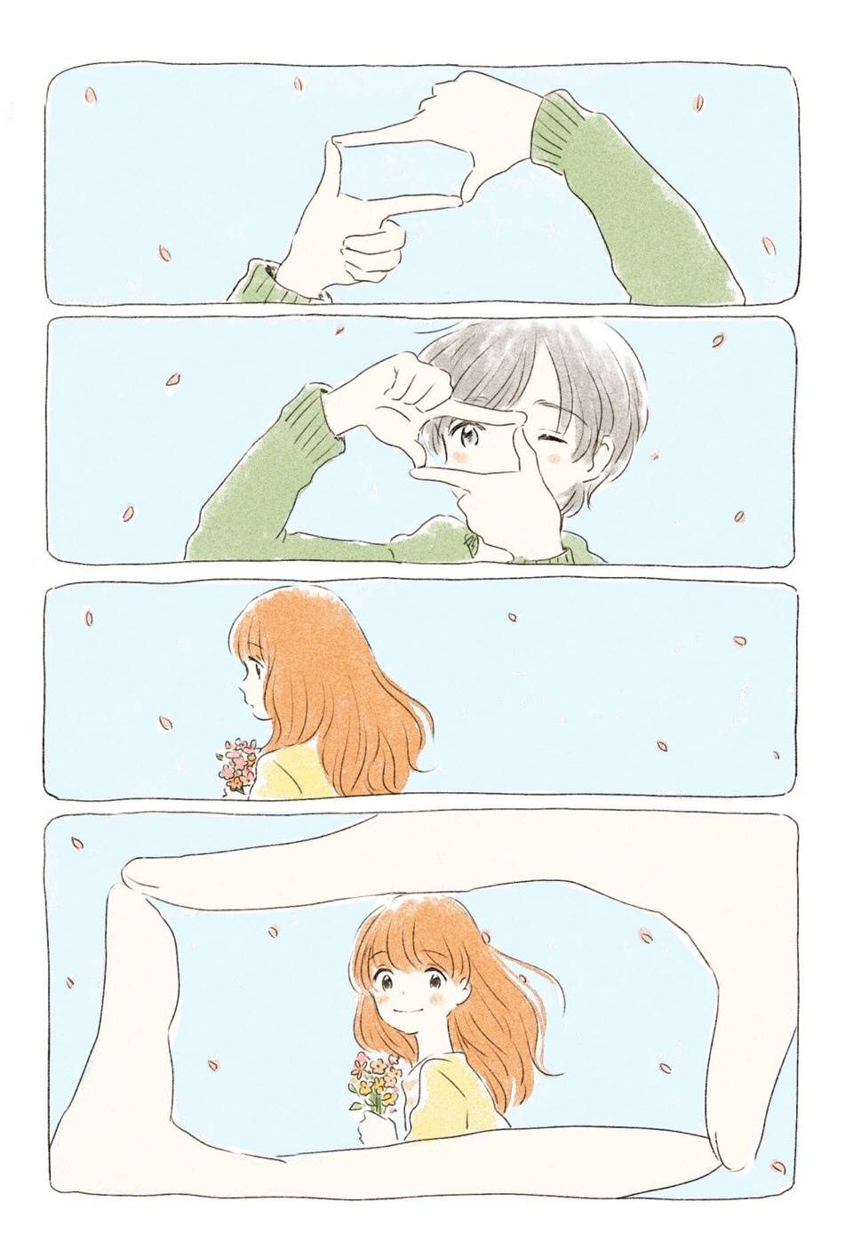 ｡◕‿◕｡好喜欢这样的漫画 陪伴与爱——(画师:itukai)