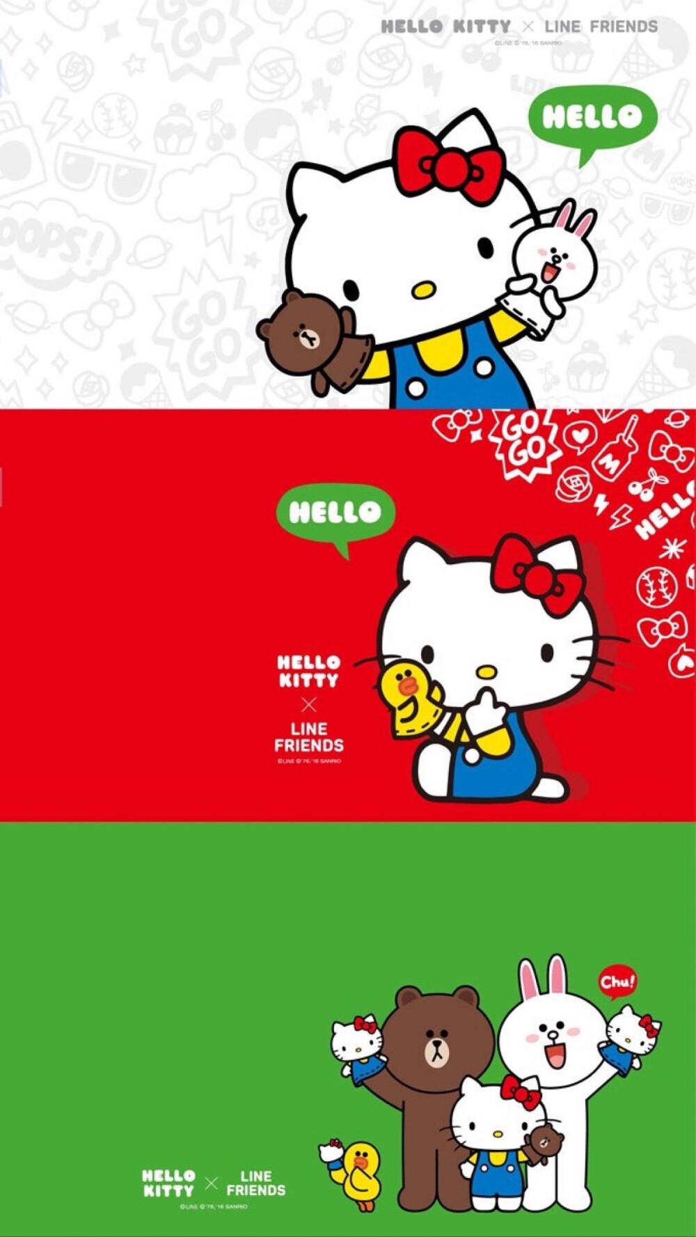 HELLO KITTY × LINE FRIENDS