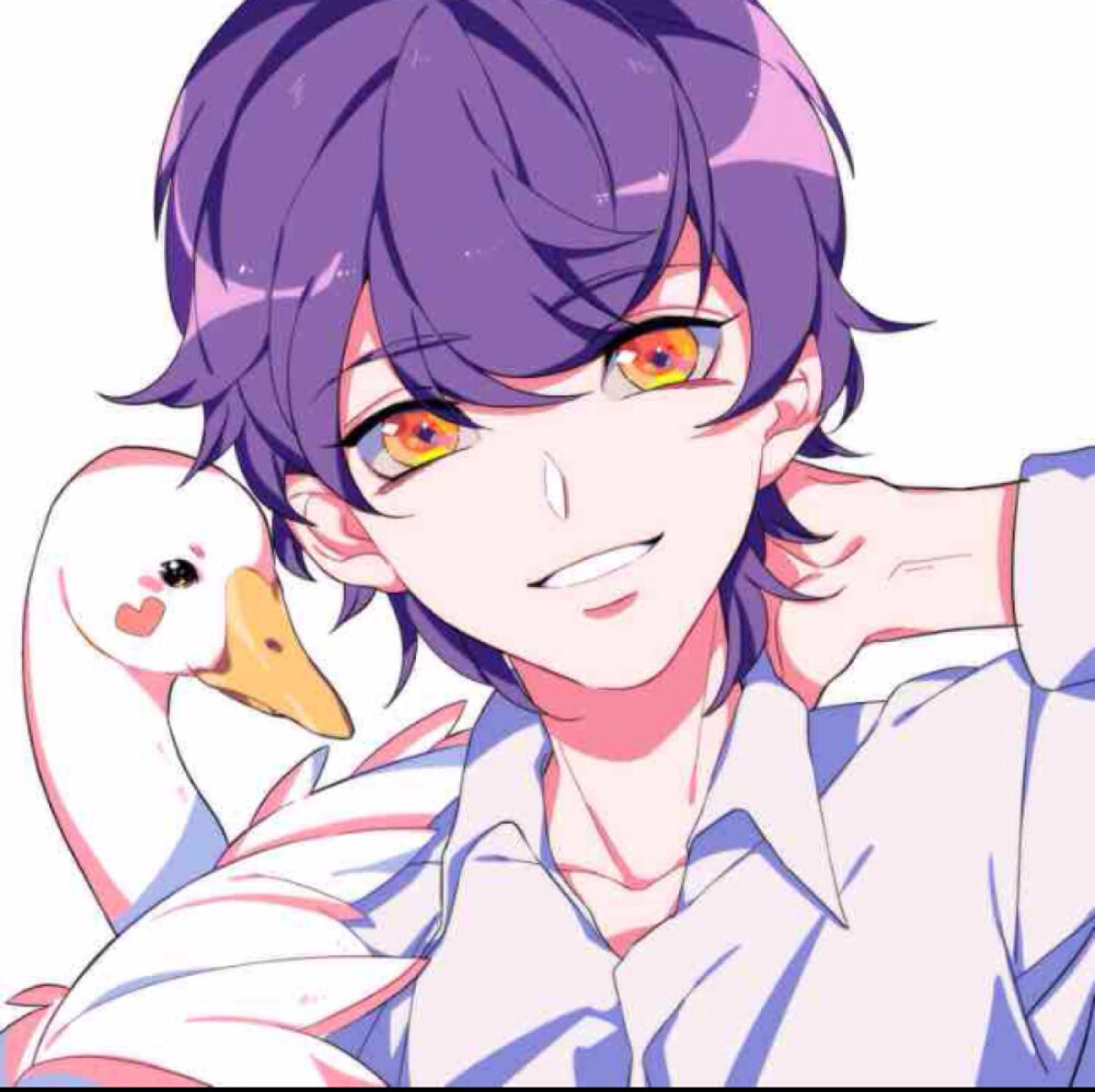 草莓二次元男生头像