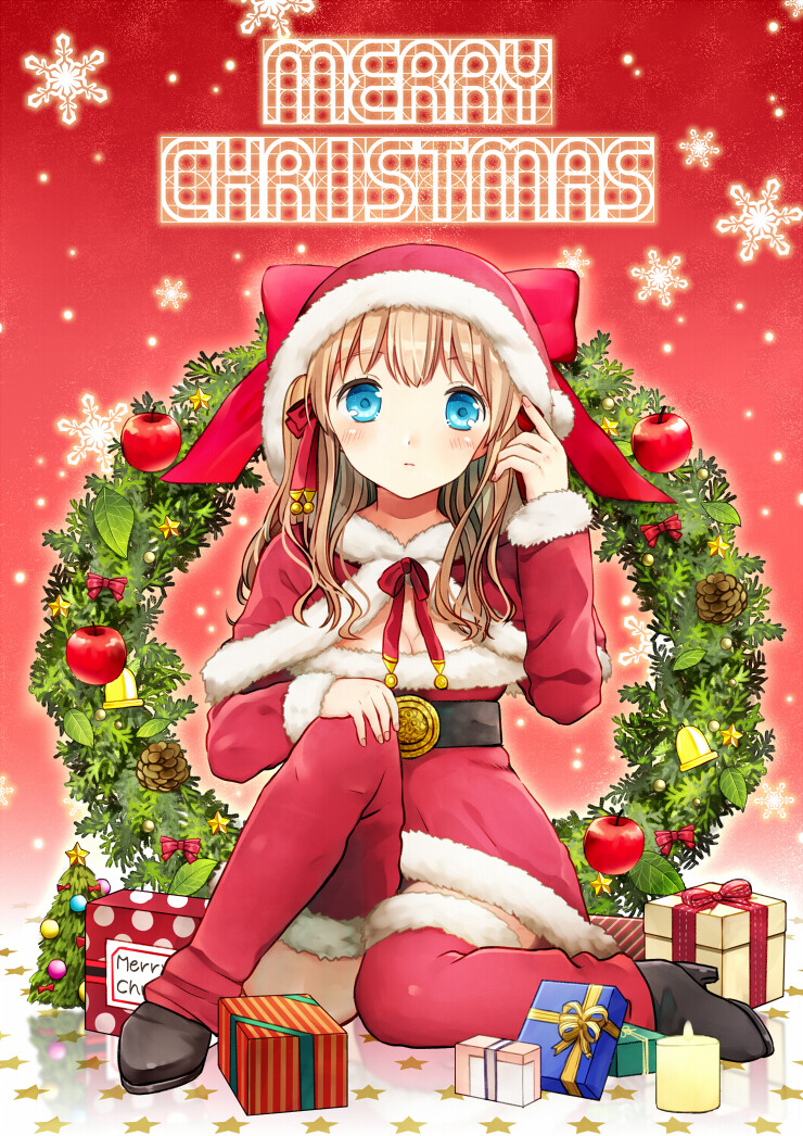 美美的圣诞少女merrychristmas78
