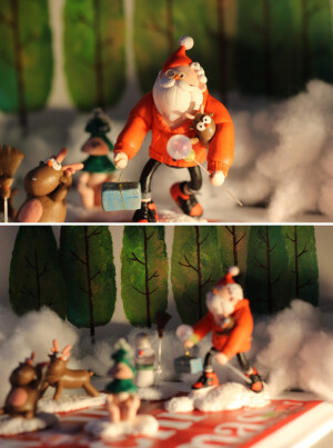 【原创黏土作品】Merry Xmas!