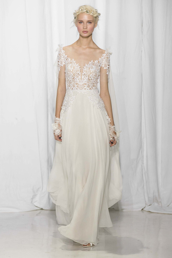 Reem Acra（雷姆·阿克拉）纽约婚纱周发布2017秋冬系列婚纱