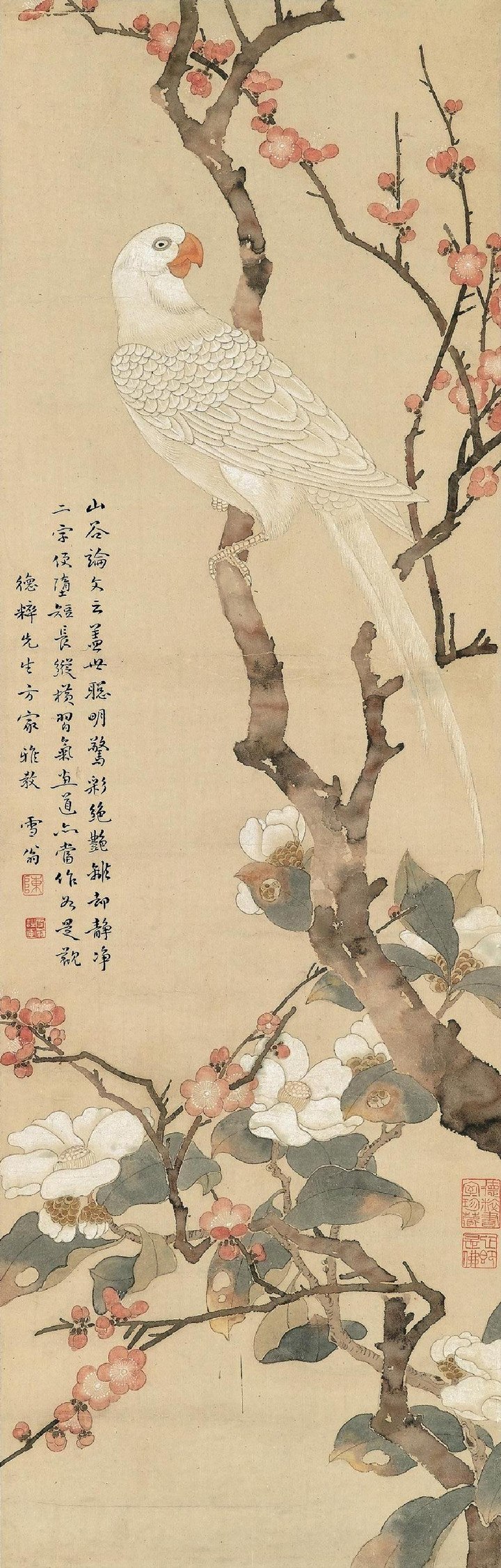 国画大师陈之佛工笔花鸟画精选