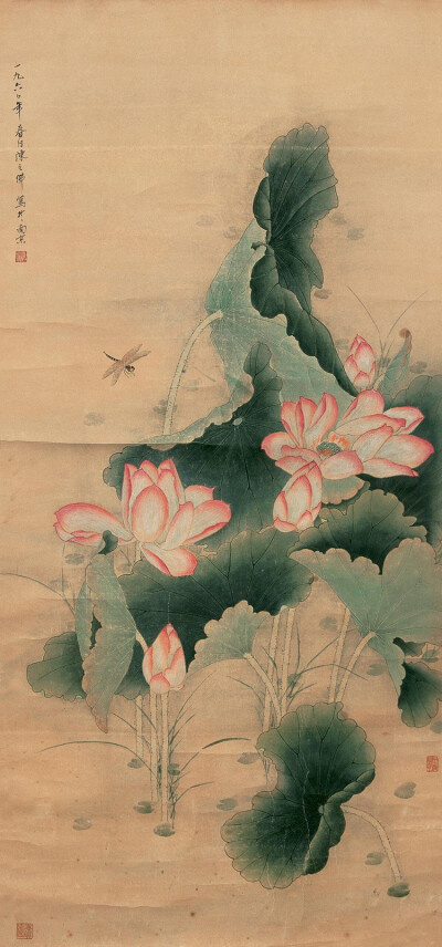 国画大师陈之佛工笔花鸟画精选