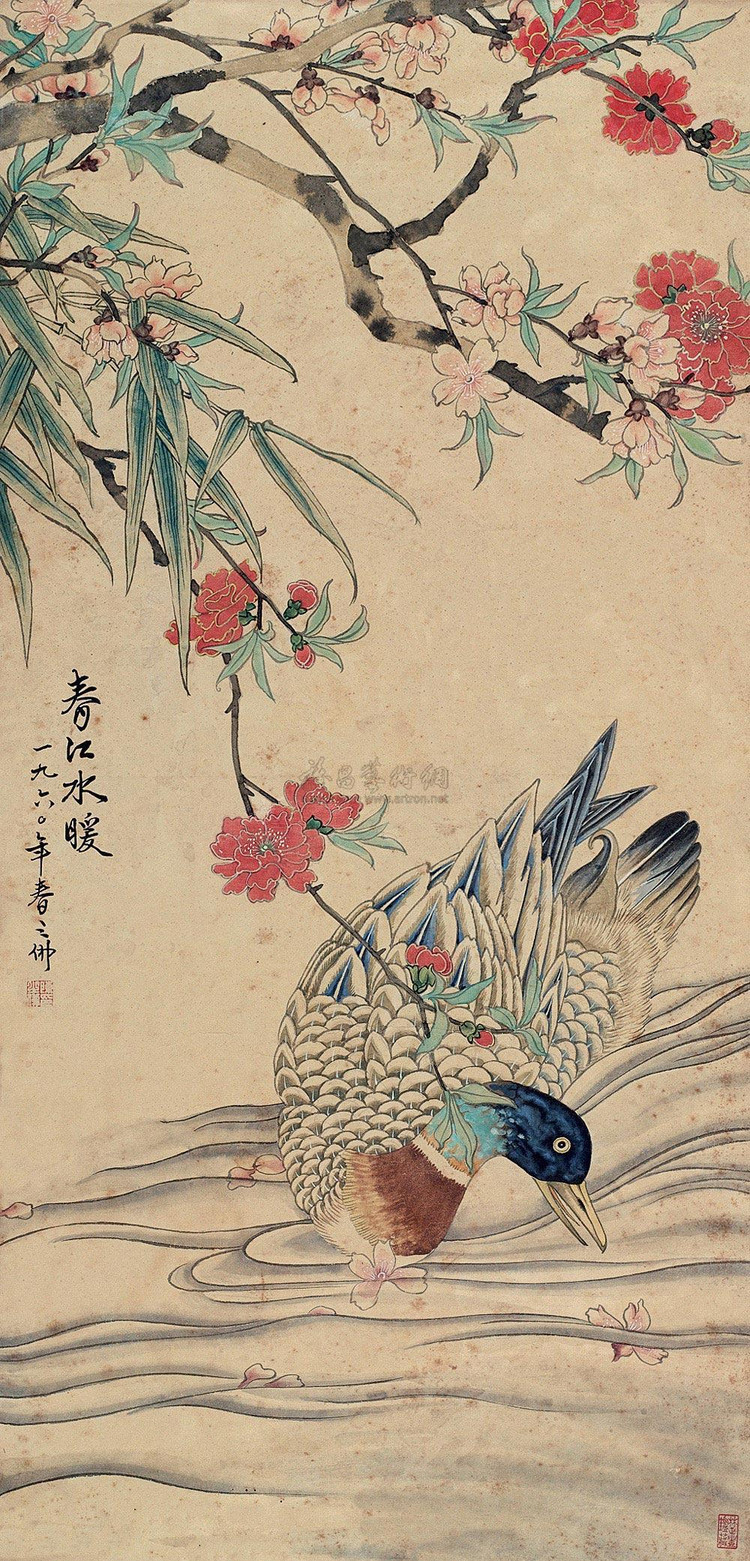 国画大师陈之佛工笔花鸟画精选