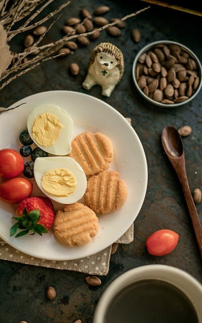 小清新美食早餐壁纸图片