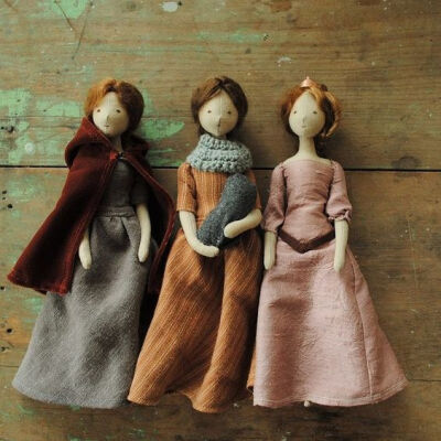 Wow these are beautiful! They would make a good alternative to Barbie dolls for an older girl: