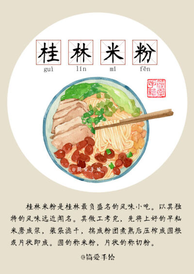 简爱手绘--【纸上的美食】