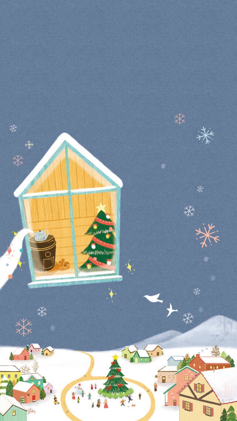 KS手机壁纸 圣诞