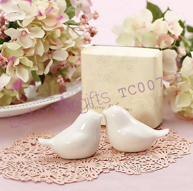 Love Birds Salt and Pepper Shakers Wedding Inspirations