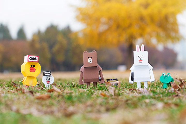 momot X line friends