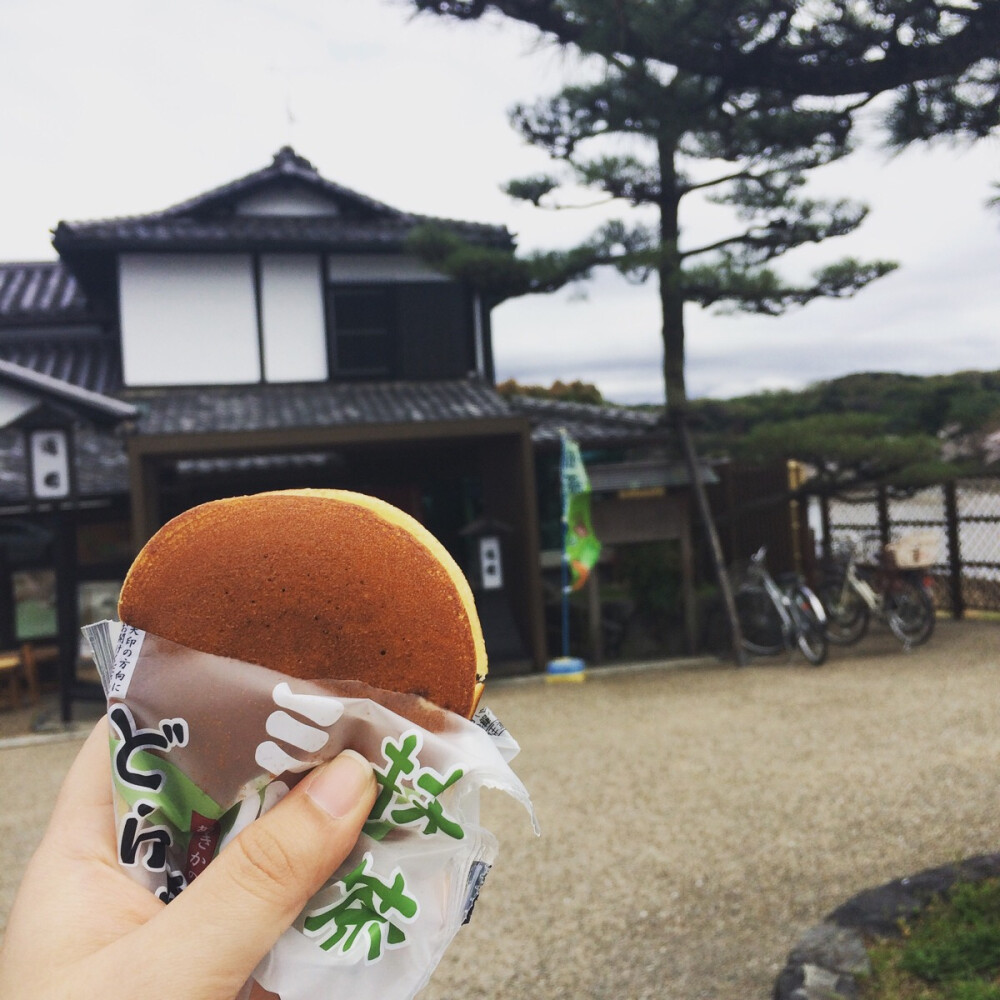 宇治。抹茶铜锣烧