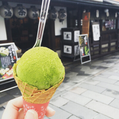 宇治。抹茶雪糕