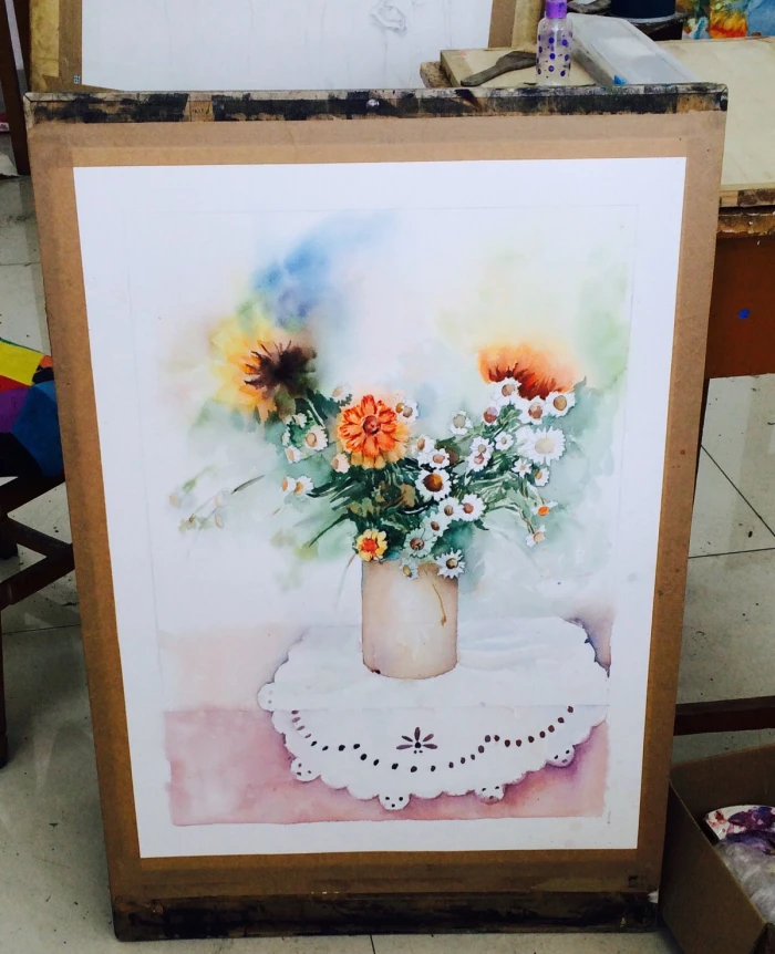 静物（水彩）花卉创作李鹃飞- 高清图片，堆糖，美图壁纸兴趣社区