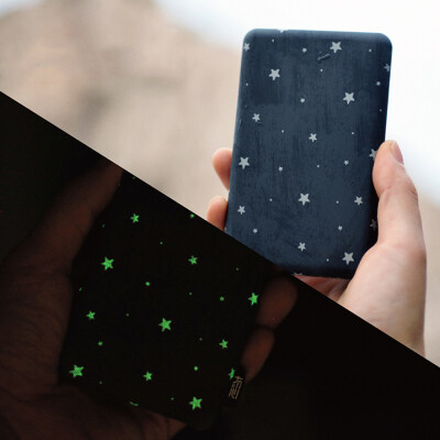 夜色星空繁星iPhone充电宝原创移动电源10000毫安夜光便携电源潮