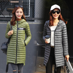 新款2016冬季女款羽绒服中长款加厚韩版女式大码保暖修身外套女