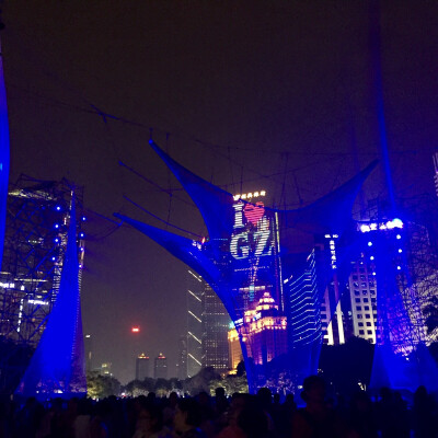 Light show in GZ 2016