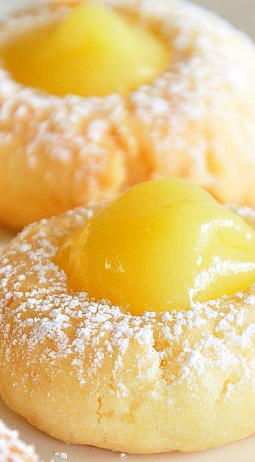 Lemon Curd Cookies