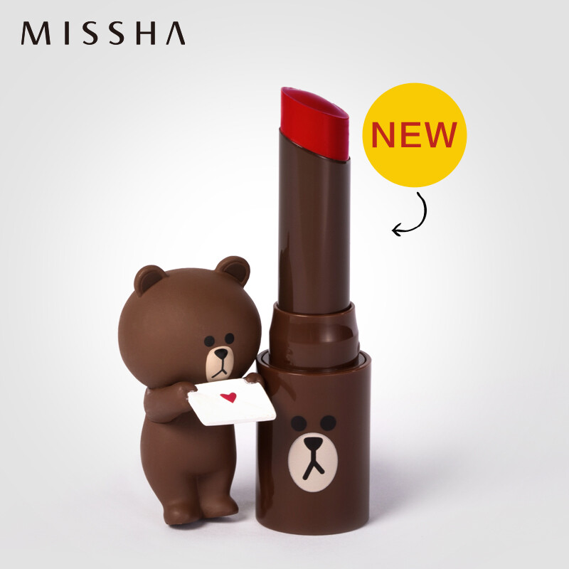 Missha/谜尚LINE FRIENDS口红哑光唇膏