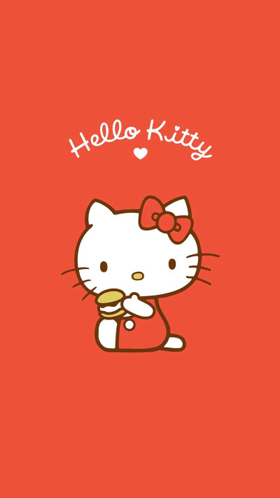 iPhone 壁纸 Hello Kitty 凯蒂 KT猫