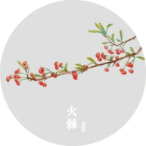 水彩画-植物