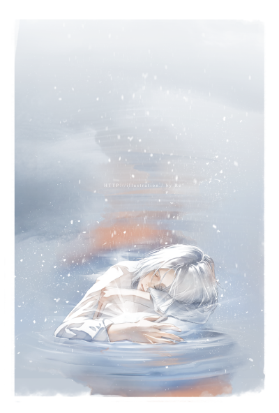 【white light】 by：Re° id=2138865192 pixiv，插画，意境，少年