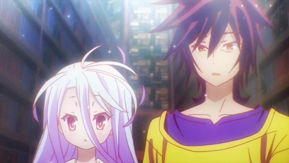 no game no life 游戏人生 剧情截图 自截 空 白 史蒂芬妮·多拉 吉普莉尔 克拉米 菲尔 特图 初濑伊纲