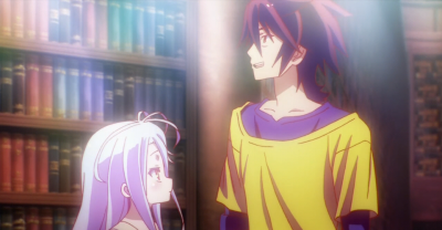 no game no life 游戏人生 剧情截图 自截 空 白 史蒂芬妮·多拉 吉普莉尔 克拉米 菲尔 特图 初濑伊纲