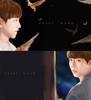 王俊凯手绘图。「cr.logo」