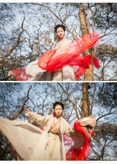 黄粱一梦，朝暮之间。
三生石上许一生，奈何桥头盼故人。
摄影|后期:原po
出镜：@十月花崎 