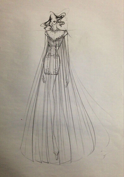 这个纱 画的还有感觉