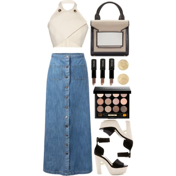 #denim #brown #platform #croptop #eyeshadow-DEyNj-图片