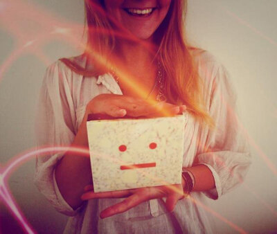 Fancy - Akoya Smiley Face Clutch by Acne-TI0Yz-图片