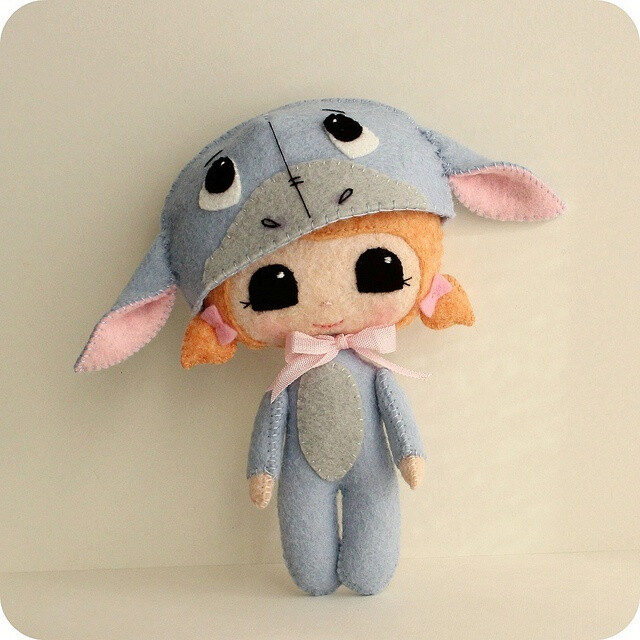 eeyore by Gingermelon, via Flickr | Felt Boutique-zkyYT-图片