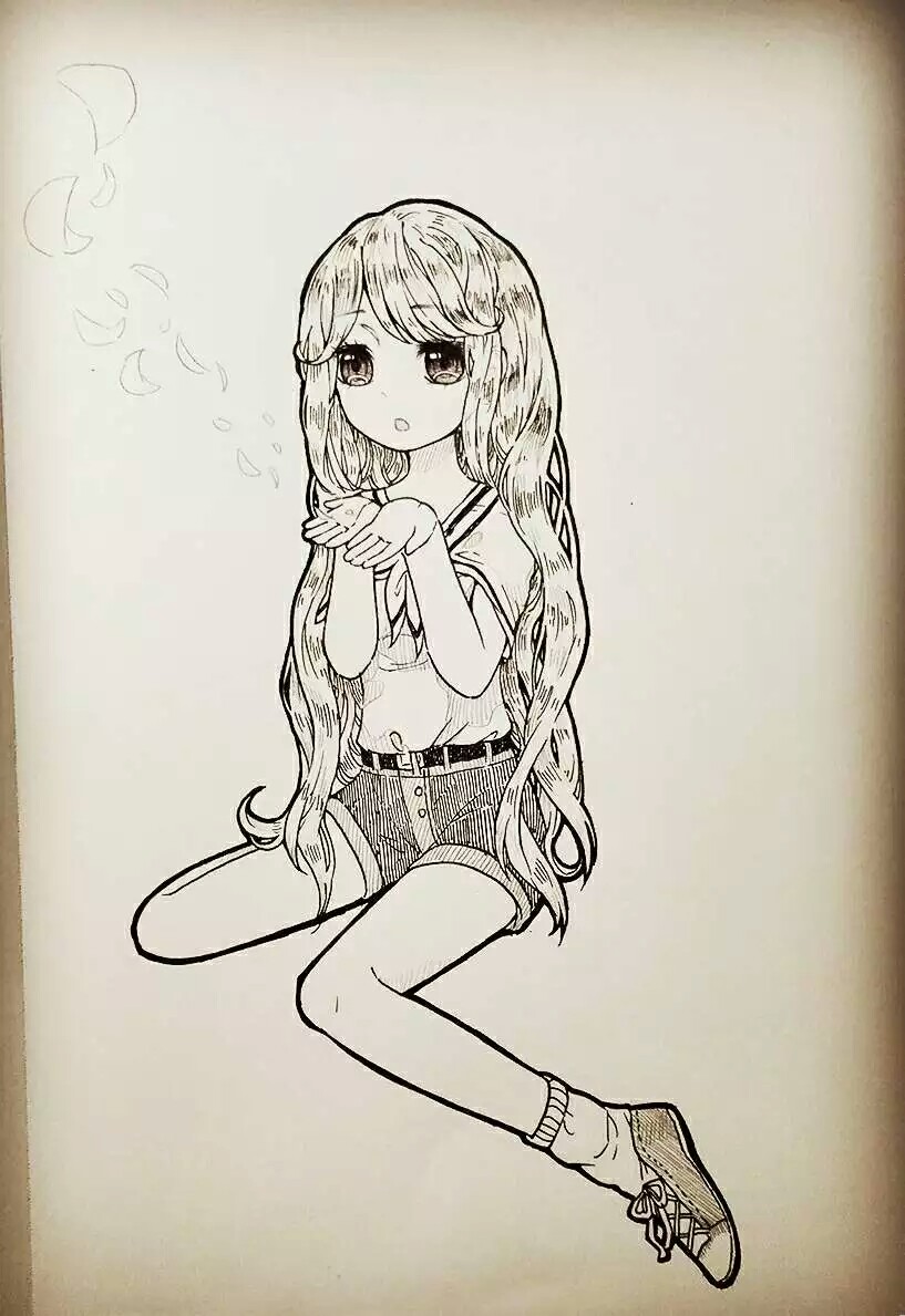 果酱的摸鱼也好厉害呀捂脸哭果酱绘画萌萌哒