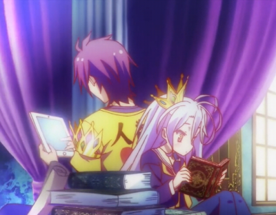 no game no life 游戏人生 剧情截图 自截 空 白 史蒂芬妮·多拉 吉普莉尔 克拉米 菲尔 特图 初濑伊纲