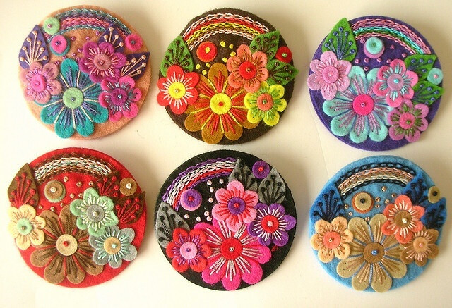 felt flowers | Beautiful things to make-TY5Mj-图片